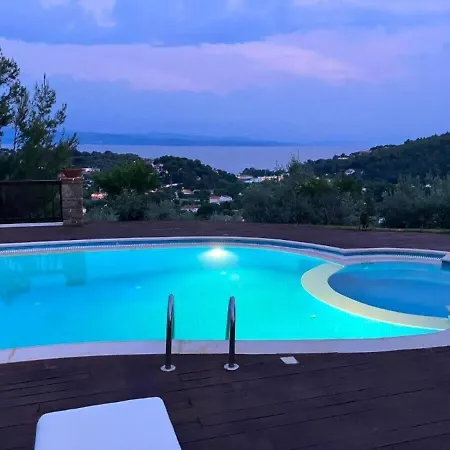 Luxury Nefeli W Private Pool In Skiathos Villa Troulos